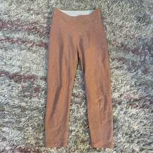 Beyond Yoga pink peach caught in the midi spacedye high waisted legging S